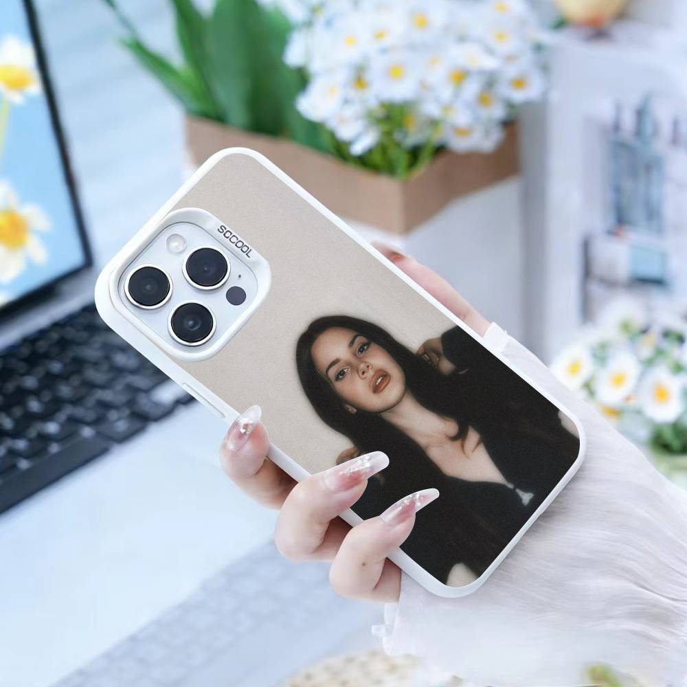L-Lana Del R-Rey  Phone Case For IPhone 16 17 15 14 12 13 Pro Max white Color Shockproof Cover