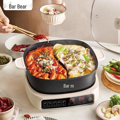BEAR 6.5L Multi-functional Split Hot Pot CN Plug (adapter Included)