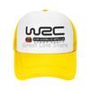 WRC World Rally Championship Mesh Baseball Cap Outdoor Sports Rally Car Racing Snapback Hat Summer Breathable Sun Visor Caps