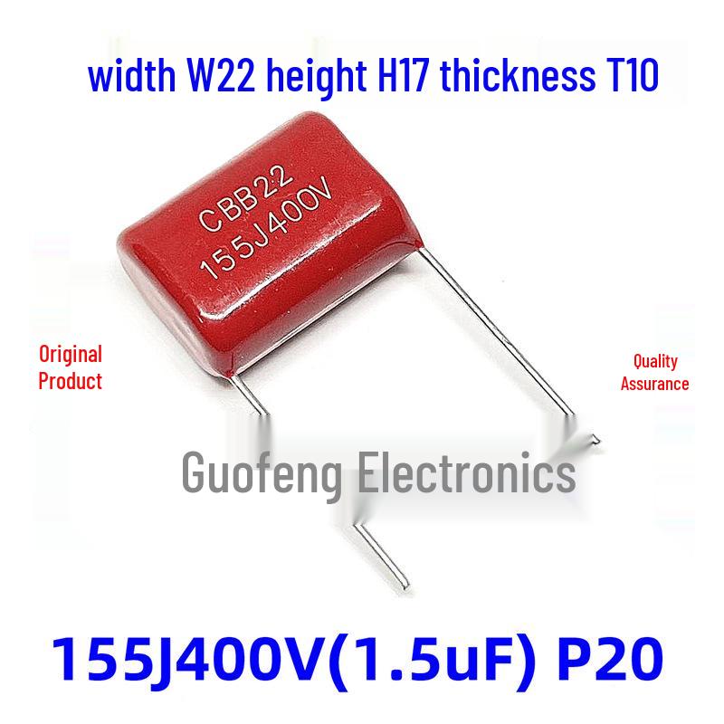 Metallized Film Capacitor 1.5uF 155J 100V-630V CBB21/22 K CL