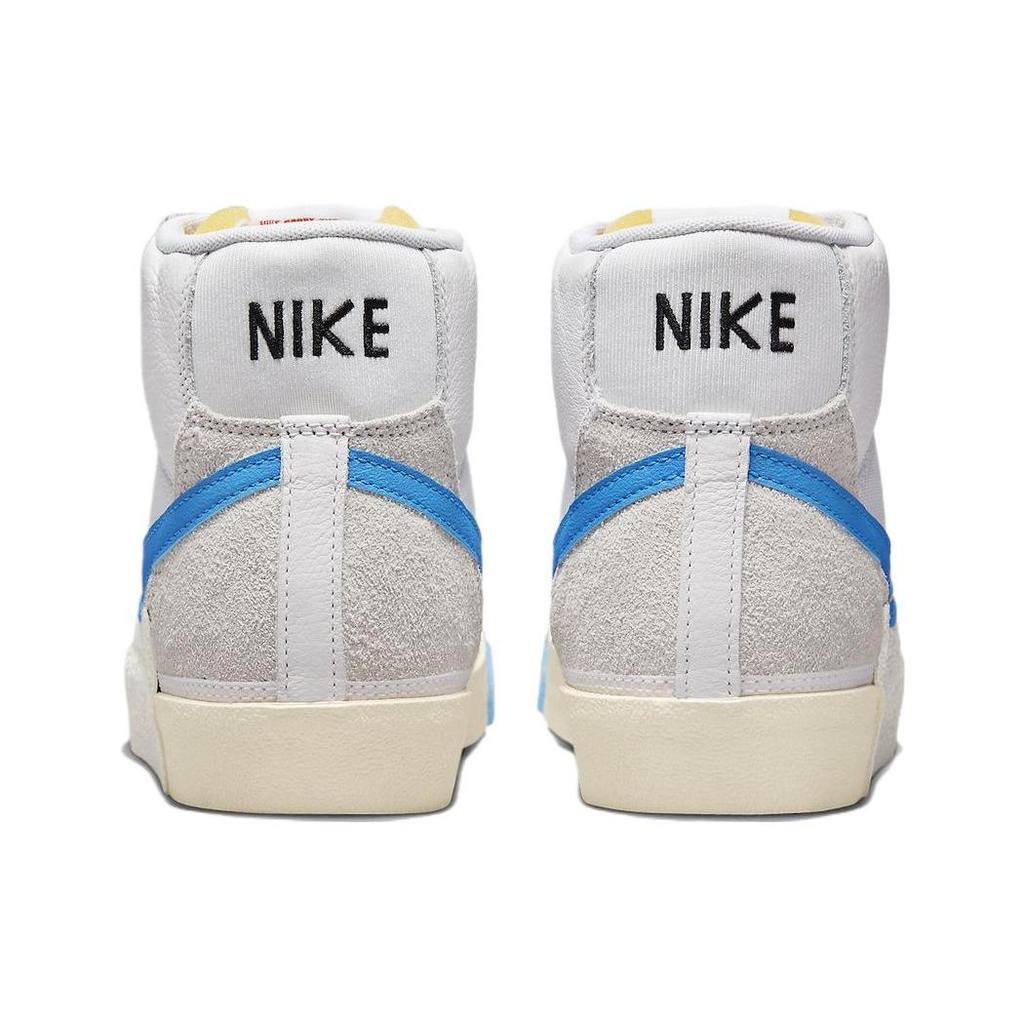 Nike Blazer Mid 77 Pro Club Remastered - Photo Blue Unisex Sneakers White Beach DQ7673-102