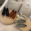 Female Shallow Mouth Luxury Fashion Slip On Footwear New In 2026 Ladies Flats With Shoes Flats Mary Janes Shoes For Women