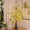 Artificial Lighted Maple Tree Lamp with LEDs for Indoor Home Autumn Harvest Holiday Halloween Christmas Party Decoraiton