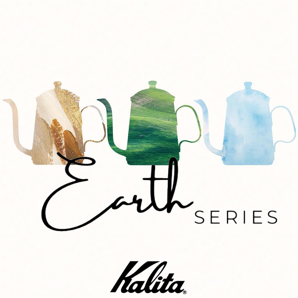 Kalita [Série Země] MORI Konvice na kávu Nerezová ocel 700ml SS Konvice Série Země Mori Úzká hubička Matný povrch Vyrobeno v Japonsku #52275