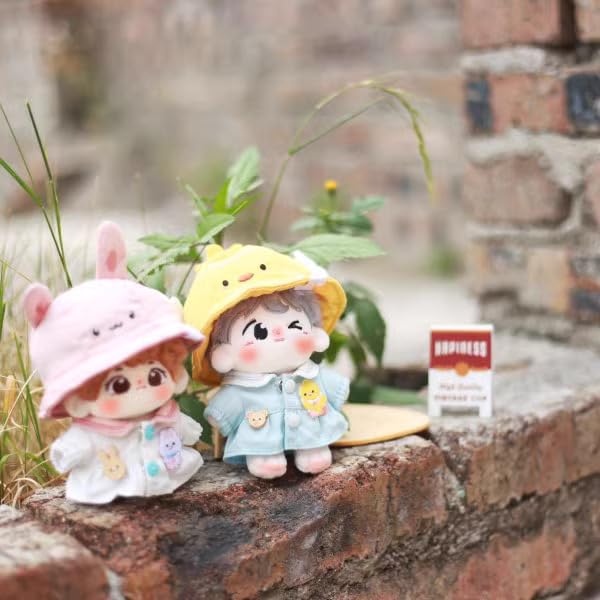AXLUCE Plush clothes Plush toys Clothes 20cm Doll - - - - - (pink hat, 20cm)