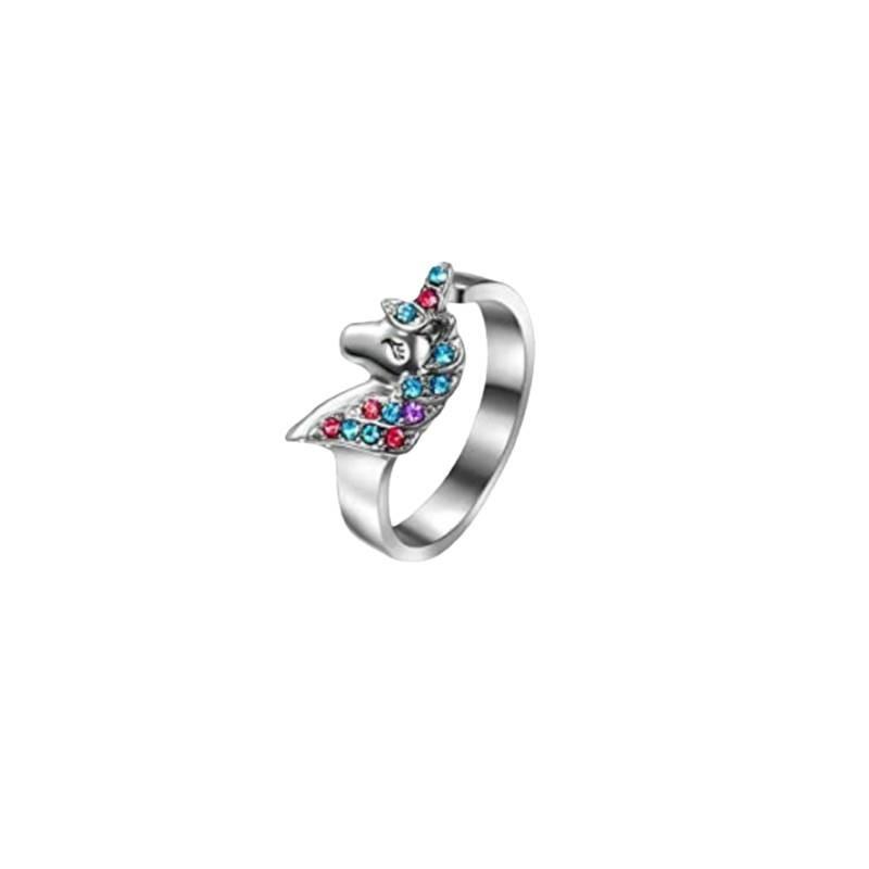 Heart Unicorn Pegasis Shaped Necklace Hollow Out Bracelet Simplicity Fashion