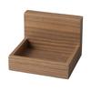 Furniture Walnut Wall Bookshelf Wall-Mounted Tray, Veneer, 82944860, Shelf,