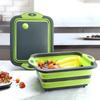 Space Saving Collapsible Sink Portable Folding Chopping Board Collapsible Cutting Board  Travel Use