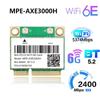 Mini PCI-E WiFi 6E Card MPE-AXE3000H - Tri-Band 802.11AX, BT5.2 Wireless Adapter for PC