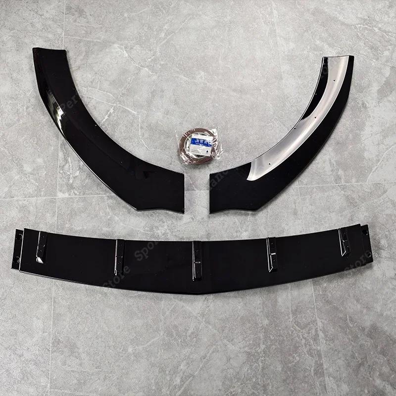 Maxton Style Front Bumper Lip Splitter Spoiler Body Kit for Mercedes Benz CLA C118 X118 AMG Line CLA200 CLA220 CLA 250 2019-2023