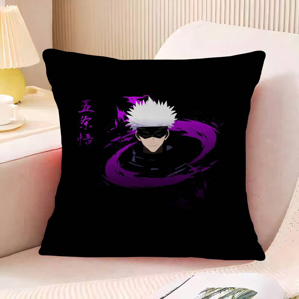 

Г-ГоджоС С-Сатору Персонализированная картинка Текст Домашние декоративные подушки Бытовые подарки 45x45см 16x16Inch