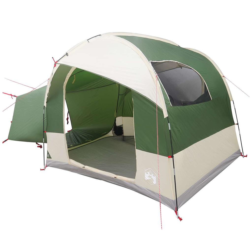 Tailgate Tent with Rainfly Water Repellent Green 4 Person