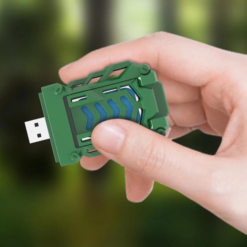 1 pezzo Repellente per zanzare elettrico portatile ricaricabile USB Dispositivo repellente per esterni Campeggio Repellente per zanzare Insetticida wireless