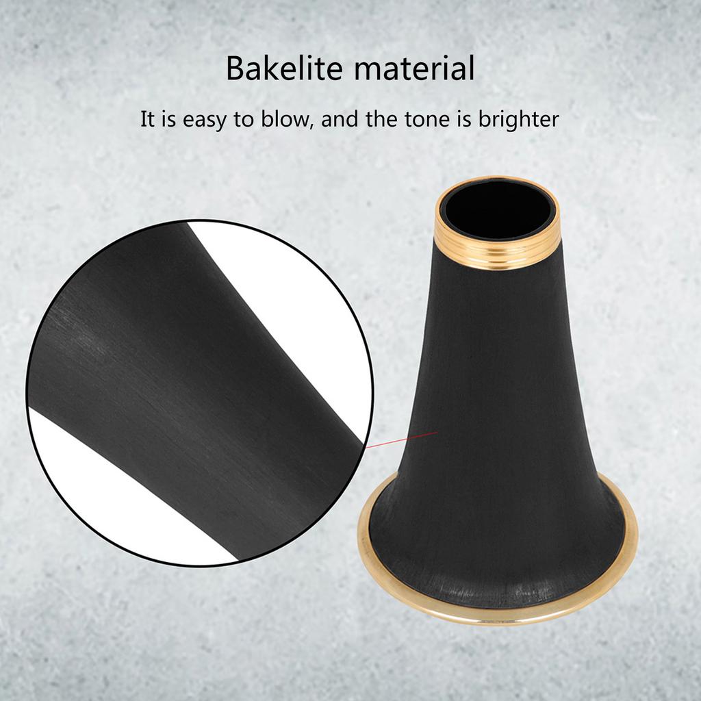 Clarinet Bells B Flat Clarinet Speaker Tube Pitch Pipe B Flat Clarinet Tube Bb Speakers Clarinet Horn Mouth Mouthpiece