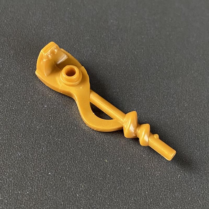 Small Particle Building Block Phantom Ninja Miniature Cane 98134 28556 Snake Cane, Pharaoh Scepter