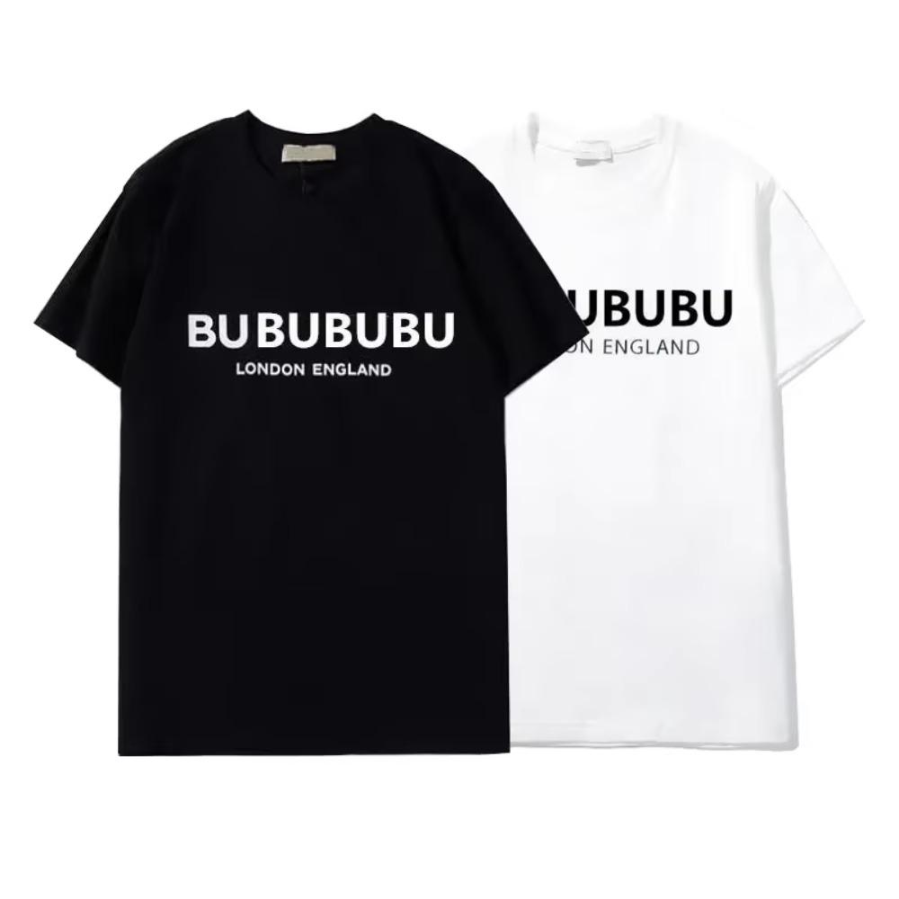 Summer Fashion Heavyweight Retro Men's English Letters 100% Cotton Printed Round Neck High-quality Casual Fitness Street T-shirt
