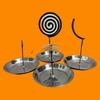 Creative Mosquito Coil Bracket Strong Magnetic Base Portable Outdoor Incense Rack for Home Incense Mosquito