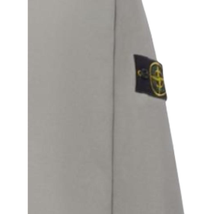 STONE ISLAND Felpa girocollo manica lunga da uomo Grigio K2S156100028S0A20-V006B