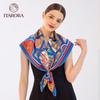 ITARORA City of Dawn Large Square Silk Scarf