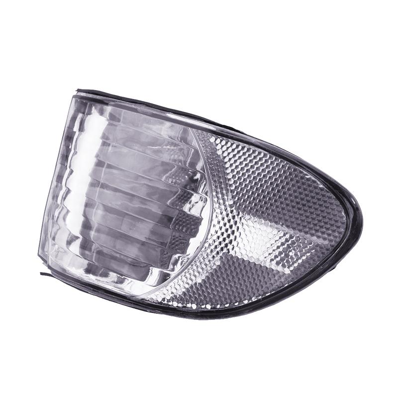 1 Pair Clear Front Corner Turn Signal Clear Lamp Light Housing Fit for BMW 7 Series E38 LCI Facelift 1999-2001