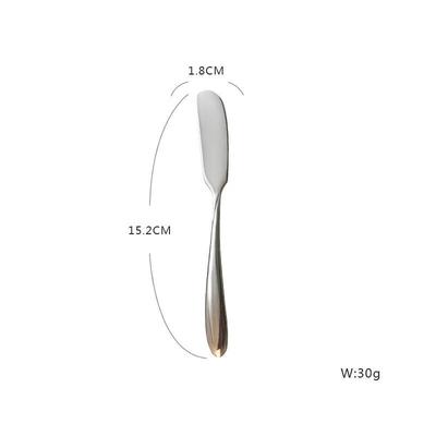 ZISIZ Stainless Steel Butter & Jam Spreader Knife Set