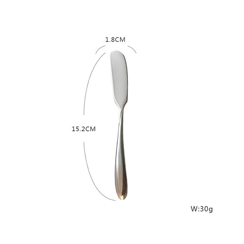 

ZISIZ Stainless Steel Butter & Jam Spreader Knife Set