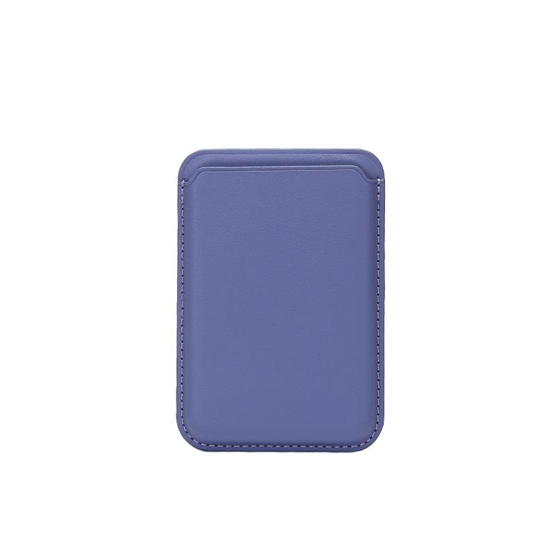 iPhone Magnetic PU Leather Card Holder for iPhone 13, 14 Pro Max, 6, 5, 17, MagSafe Compatible Sleeve