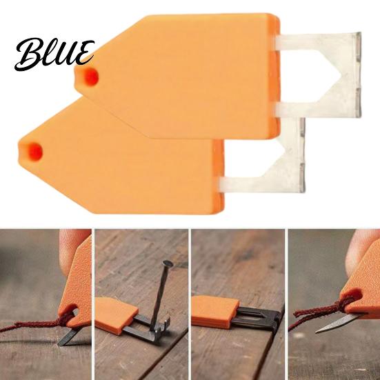 Heavy Duty Rope Hook 1/2Pcs Anchoring for Chalk Line One Handed Line Plastic Layout Tool Instant Fixing End Carpentry Woodworking