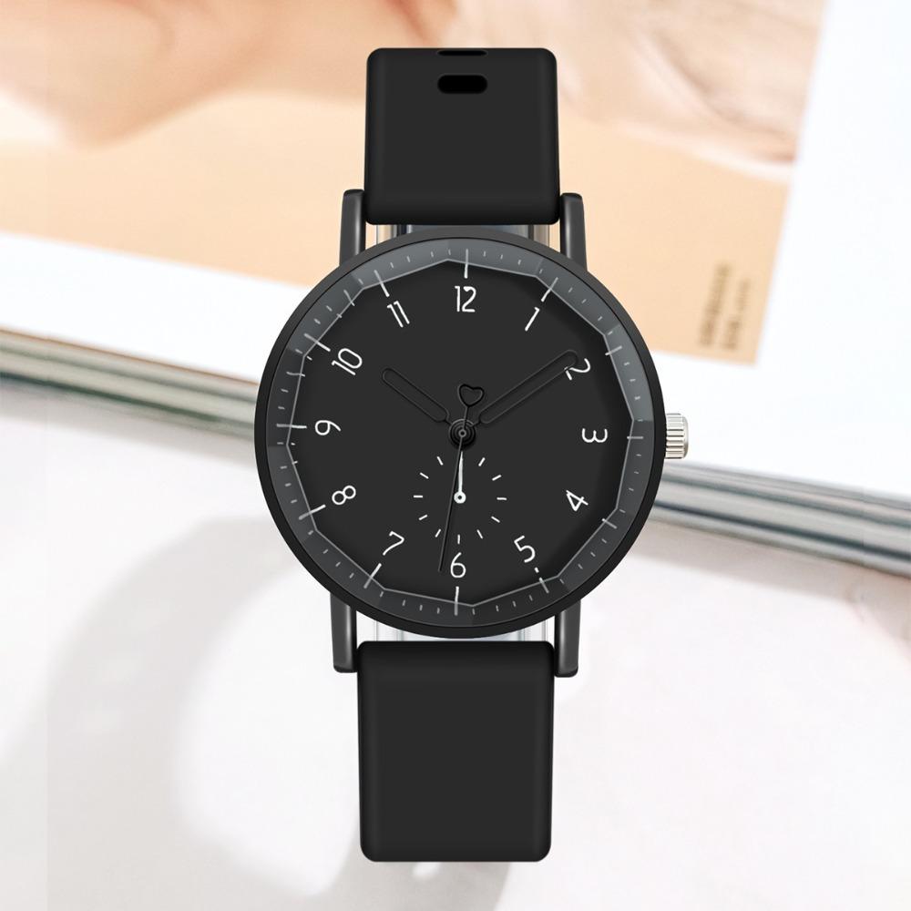 New Candy Color Women Watch Silicone Strap Arabic Digital Dial Sports Wristwatch Ladies Quartz Watche Student Use