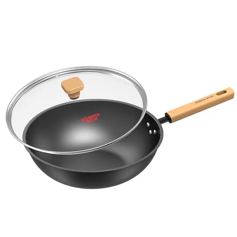 Kangbach Deep Nitrided Fine Iron Wok