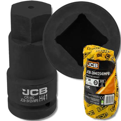 Soquete para Impacto JCB 1" 41mm 6 Pontos Cr-Mo