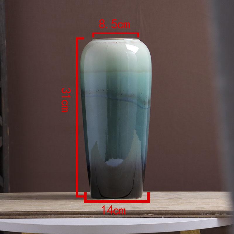 

Nordic Minimalist Hydroponic Ceramic Vase for Dried Flowers - Elegant Dining Table and Living Room Decor