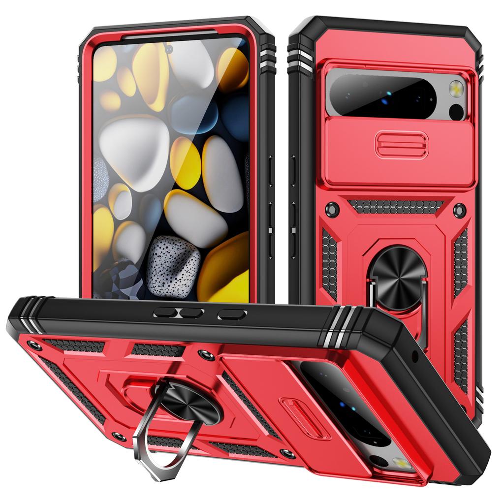Applicable to Google Pixel10Pro mobile phone case second generation push window Pixel9Pro bracket Pixel8 protective case