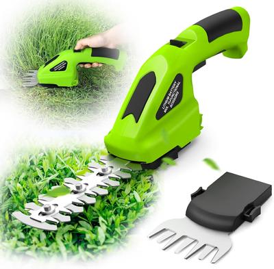 1 Set 2'si 1 Arada Elektrikli Çit Budama Makinesi, Akülü Çim Kesme Makinesi, El Tipi Çim Budama Makinesi, Bahçe Çim Bitkileri Budama Makinesi Açık Hava Aleti