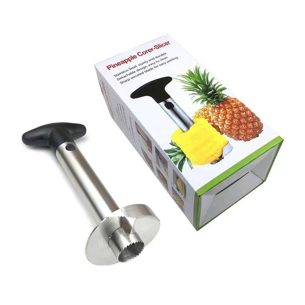 Pineapple Peeler and Corer: Skinning, Slicing, and Coring Tool
