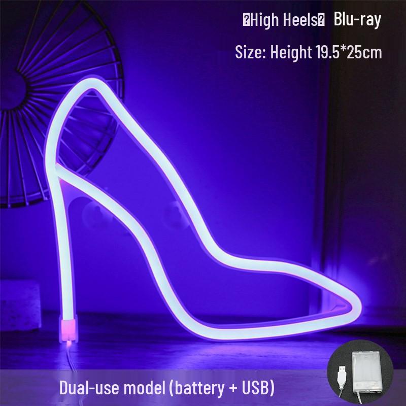 Trendy LED Neon Night Light Sign for Wall Décor