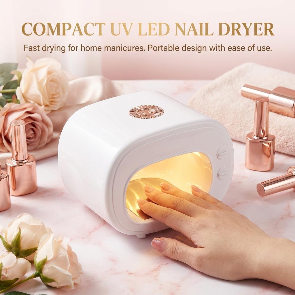 Mini USB Nail Lamp LED Curing Light Portable Manicure Dryer For Home And Travel Use