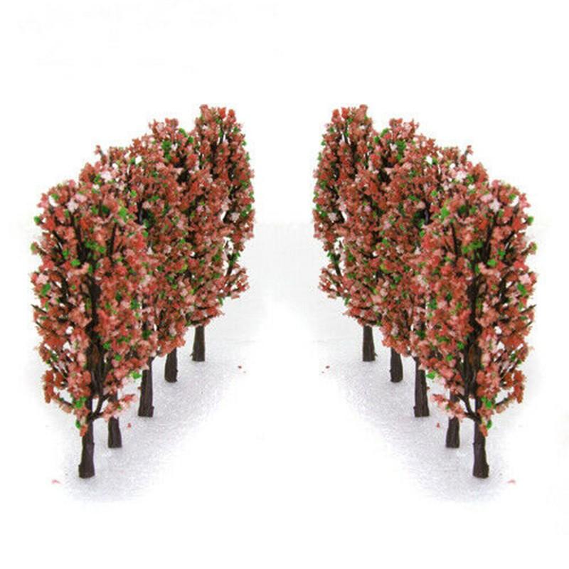 Railway Model Trees Railroad Layout Scale Diorama Landscape Decoration