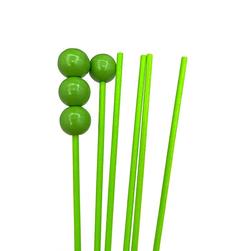 6pcs Wood Ball Aroma Diffuser Replacement Rattan Reed Sticks Air Freshener Aromatherapy Aroma Stick Oil Diffuser Refill Sticks