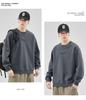 Trendy Men's Casual Loose Round Neck Hoodie with Letter Print for Spring and Autumn