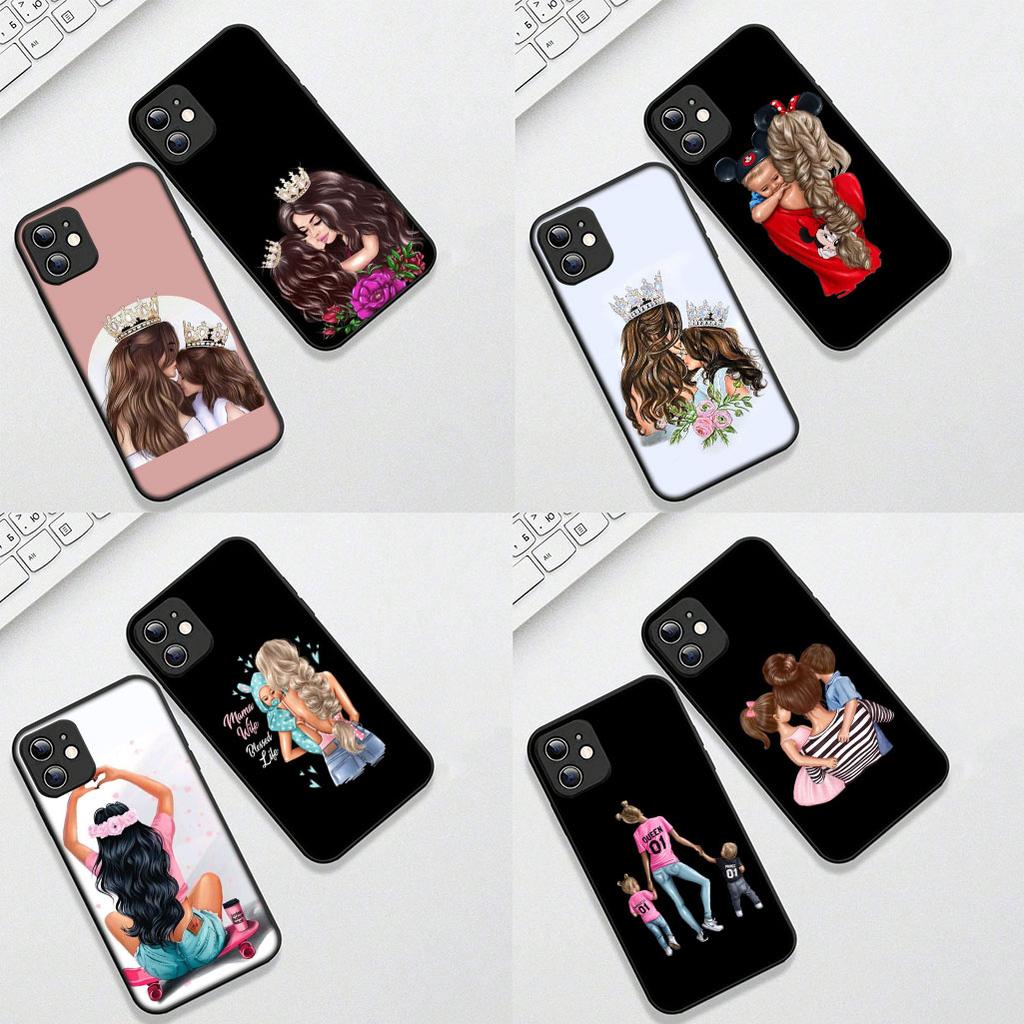 Cover for Samsung Galaxy A56 A26 A36 A10 A20 A30 A31 A32 A50 A55 A52 A53 A33 A12 A14 Phone Case Baby Girl Mom Family Boy Woman