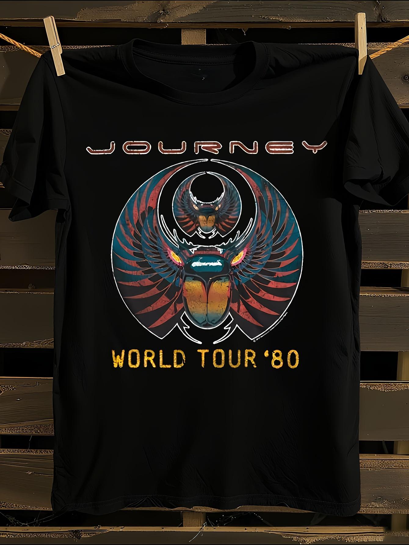 Journey Band 80 S World Tour Vintage Tshirt Vintage Rock ... M