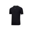 T Shirts Men's Black Crew Neck Moderate Straight Fit AMT31251-BKH
