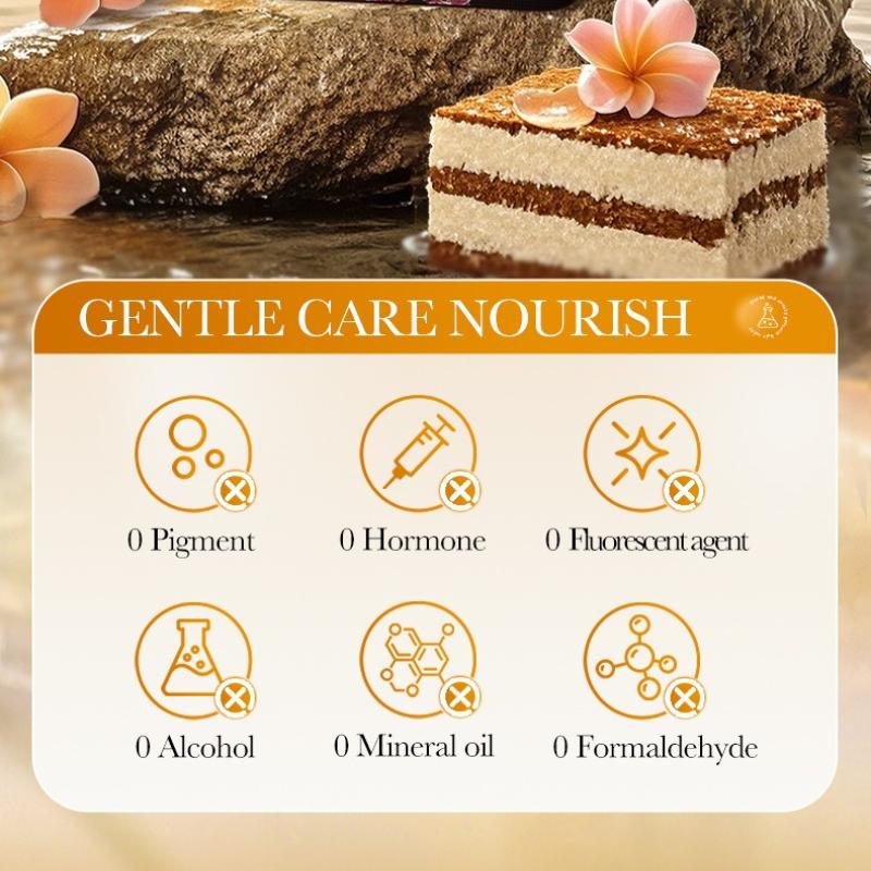 3pcs Coconut Cake Moisturizing Smooth Hand Mask 40ml Autumn and Winter Hand Care Anti-Dry and Cracked Skin Care Products