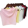 Vintage Hoodies Fake Collar Women Detachable Collars False Collar Shirt With Cap Tie Female Removable Dickie Blouse Shirt Women