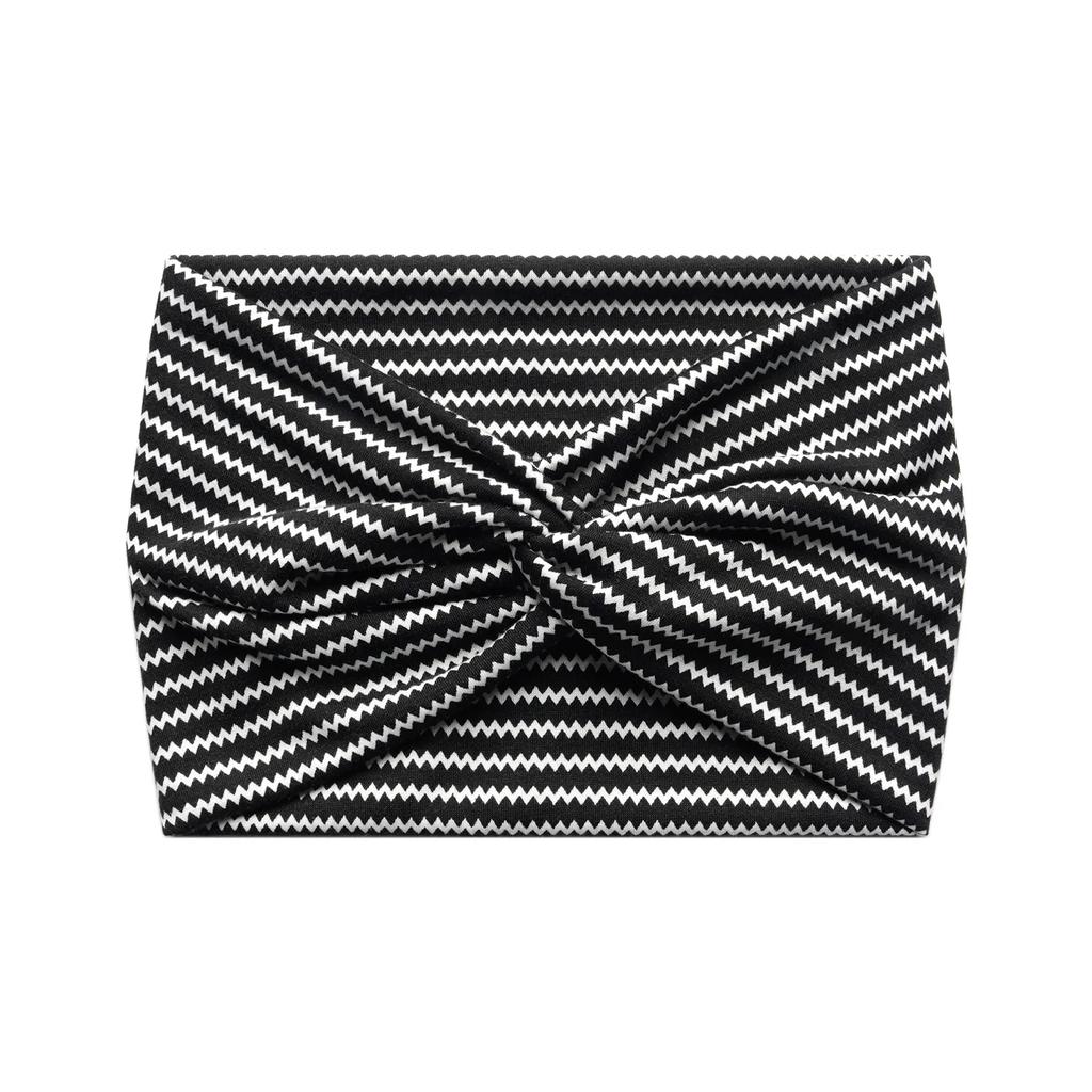 Twisted Wide Headbands for Women Extra Large Turban Workout Headband Fashion Yoga Hair Bands Boho Twisted Thick Hair Accessories