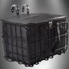 Metal Front Handlebar Bicycles Basket Mountain Bike Folding Hanging Basket with Removable Liner Bag Bike Accessories