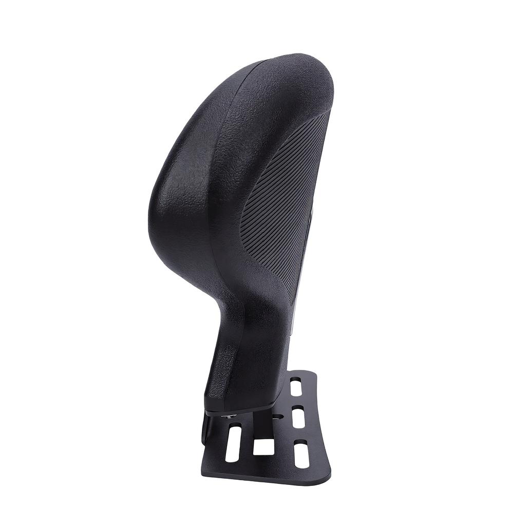 Motorcycle Rear Backrest Soft PU Black Universal Passenger Back Support For ATV Scooter Cruiser Moped