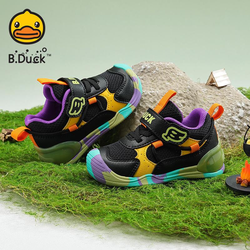 

Little Yellow Duck Kids Breathable Non-Slip Sports Shoes for Toddlers and Young Children Size 26 чорний