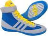 Adidas Combat Speed 4 Wrestling Shoes Blue-Gray 40 2/3